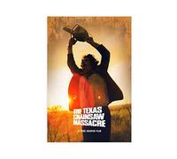 SORECI The Texas Chainsaw Massacre Movie Poster Canvas Poster Wall Art Decor Print Picture Paintings for Living Room Bedroom Decoration Unframe-style 12x18inch(30x45cm)