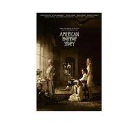 SORECI TV Show Poster American Horror Story Murder House Canvas Poster Wall Art Decor Print Picture Paintings for Living Room Bedroom Decoration Unframe-style 12x18inch(30x45cm)
