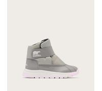 Sorel - Children Whitney™ Iii Strap Waterproof Snow Boots - Dove, Pink Dawn - Size 10 Uk