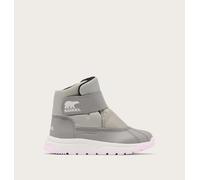 Sorel Children's Whitney III Strap Mid WP Boots, Waterproof, Nylon, 200 g Insulation, Easy Closure Velcro Strap - Youth Unisex Little