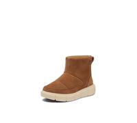SOREL Children's Explorer lll Slip-On Waterproof Boot, Velvet Tan/Bleached Ceramic, 3 Big Kid