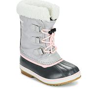 Sorel Unisex-Child Yoot Pac Nylon Boot Waterproof, Dove/Gum 2, 7 Big Kid