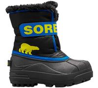 Sorel Unisex Kids Commander Snow Boot, Black Super Blue, 9 UK Child