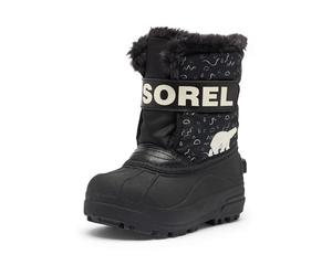 Sorel Childrens Snow Commander Boot, Children's Snow Commander Boot, Waterproof Exterior, Confident Traction, 200 g Insulation, Warm Fleece Interior - Youth Unisex Little