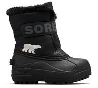 SOREL Kids Younger Snow Commander Boot, Black, Size 12 Younger Black