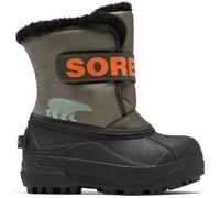 SOREL Childrens Snow Commander - Children - Green / Black - size 9- model 2025 9
