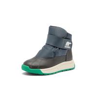 Sorel Children's Whitney III Strap MID WP Fashion Boot, Uniform Blue, Jet, 10 UK Child