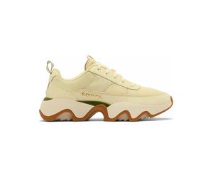 Sorel - Comfortable and breathable Trainers - Kinetic Impact II Wonder Lace W Honey White Utility Green for Women in Leather - Size 8,5 US - Khaki Khaki 8.5 US