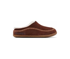 Sorel - Comfortable slippers - Lanner Ridge M Tobacco for Men in Wool - Size 9 US - Brown Brown 9 US