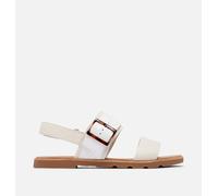 Sorel - Ella™ Iii Slingback Flat Sandal - Chalk, Gum 2 - Size 6.5 Uk - Women