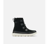 Sorel Womens Explorer Joan Wp Casual Winter Boots, Black Fawn, 3 UK