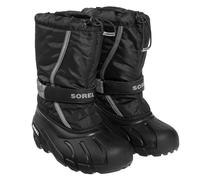 Sorel Flurry Print Youth Boot Children's Snow Boots - Black/City Grey