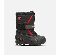 Sorel Flurry Kids' Snow Boots - Black/Bright Red UK 11 INF