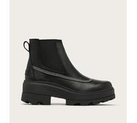 Sorel - Joan Frwd™ Waterproof Chelsea Boots - Black, Bleached Ceramic - Size 7 Uk - Women