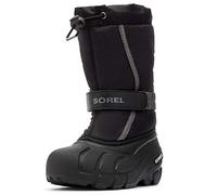 Sorel KIDS FLURRY Waterproof Unisex Baby Snow Boots, Black (Black x City Grey) - Children, 10 UK