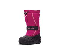 Sorel KIDS FLURRY Waterproof Unisex Baby Snow Boots, Red (Deep Blush x Tropic Pink) - Children, 9 UK