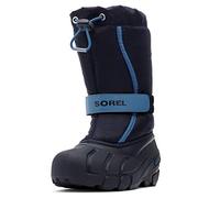 Sorel KIDS FLURRY Waterproof Unisex Kids Snow Boots, Blue (Collegiate Navy x Atmosphere) - Youth, 1 UK