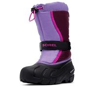 Sorel KIDS FLURRY Waterproof Unisex Kids Snow Boots, Purple (Purple Dahlia x Paisley Purple) - Youth, 6 UK