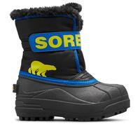 Sorel Snow Commander Boot Children's Snow Boots - Black/Super Blue