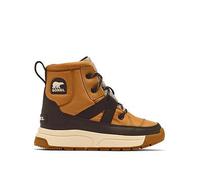 SOREL Kids Youth WHITNEY Waterproof Snow Boots, Light Brown, Size 1 Older Light Brown