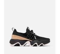 Sorel Women's Kinetic Impact Ii Lace Winter Sneakers, Black, Honest Beige, 3 UK