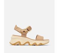 Sorel - Kinetic™ Impact Y-strap High Sandal - Honest Beige, Honey White - Size 7 Uk - Women
