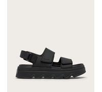 Sorel - Kinetic™ Sunchase Ankle Strap Platm Sandal - Black, Sea Salt - Size 8 Uk - Women