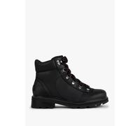 SOREL Lennox Black Leather Hiker STKD Waterproof Boots Size: 7, Colour: Black Leather