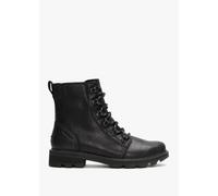 SOREL Lennox Lace Black Leather Ankle Boots Size: 37, Colour: Black Le