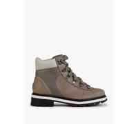 SOREL Lennox Stone Green Laurel Leaf Leather Hiker STKD Waterproof Boo