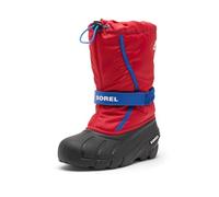 Sorel Little Kids Unisex Big Kids Flurry Boot, Snow Boots, Bright Red/Azul, 11C Regular