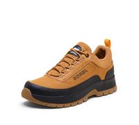 Sorel Men's Outing NW Sneaker Low WP, Canyon Gold, Black, 10.5 UK