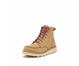 Sorel Men's Slabtown 62' Moc Toe Waterproof Ankle Boot, Caribou Buff/Caribou Beige, 8 UK