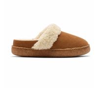 Sorel Nakiska III Slide Womens Suede Slip-On Warm Lining Velvet Tan Mules
