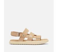 Sorel - Ona Ave™ Slingback Flat Sandal - Honest Beige, Bleached Ceramic - Size 5.5 Uk - Women