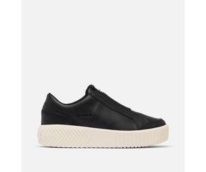 Sorel - Ona Ave Slip-on Sneakers - Black, Chalk - Size 7 Uk - Women