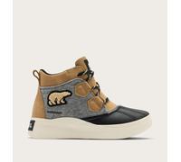 Sorel - Out N About™ Iv Classic Waterproof Boots - Caribou Buff, Black - Size 3.5 Uk - Women