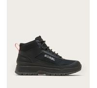 Sorel - Waterproof mid-top shoes - Outing Nw Sneaker Mid WP M Black Black for Men in Leather - Size 9 US Black 9 US