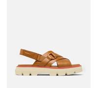 Sorel - Rein Cb™ Crisscross Sandal - Canyon Gold, Bleached Ceramic - Size 6.5 Uk - Women