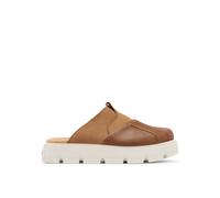 Sorel Rein CB™ Leather Platform Mules Brown Mix