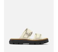 Sorel - Rein Cb™ Slide Sandal - Chalk, Black - Size 4.5 Uk - Women