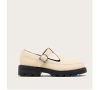 Sorel Women's Revel AVE Mary Jane City Shoes, Bleached Ceramic, Black, 7 UK