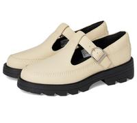 Sorel Women's Revel AVE Mary Jane City Shoes, Bleached Ceramic, Black, 4.5 UK