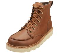 Sorel for man. 2078331242 Slabtown 62 Moc Light Brown Leather Ankle Boots (43), Flat, Laces, Casual