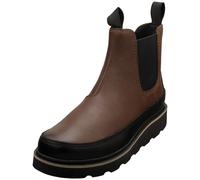 SOREL Men's Slabtown 62 Chelsea Waterproof Boot, Tobacco/Black, 9 UK