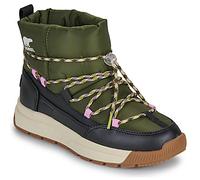 Sorel Women's Whitney III Slip-ON WP Fashion Boot, Utility Green, Black, 3 UK