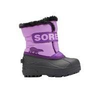 Sorel for girl. 2114102514 Snow boots Snow Commander lilac (22), Flat, Velcro, Purple, Outdoor, children's fashion