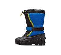 Sorel Unisex Kids Flurry Snow Boot, Black Super Blue, 6 UK