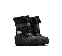 Sorel Youth Unisex Little childrens Snow commander Boot - Black, charcoal - Size 12