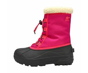 Sorel Unisex Kid's Youth Cumberland' Snow Boot, Red (Deep Blush), 4 UK